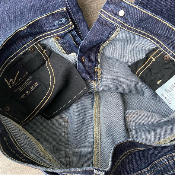 Citizens of Humanity COH Stretch Wide Leg Embroidery Cape Cod 244 Jeans - Picture 15 of 15